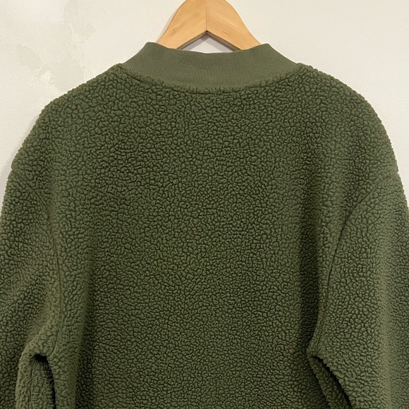 Zyia Active Flying V High Pile Fleece Bomber Jacket XL - Picture 10 of 15